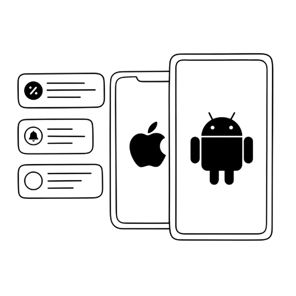 Disponible sur App Store & Play Store